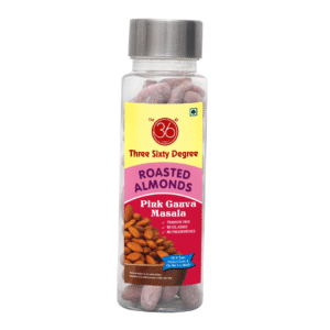Pink Guava Masala Almonds In Tube