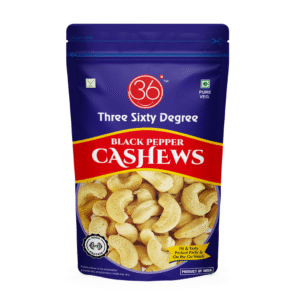 Roasted Black Pepper Cashews Zipper