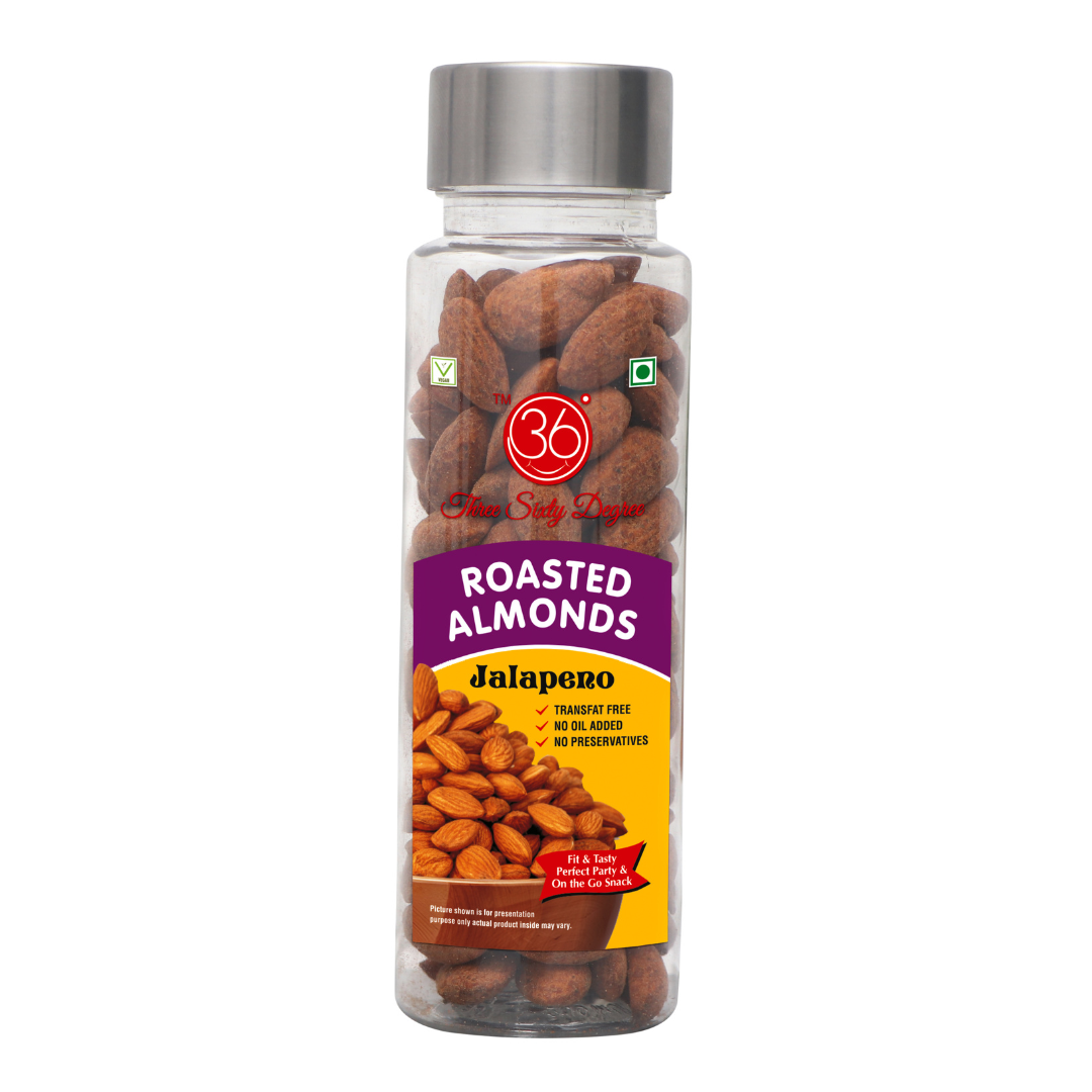 Roasted Jalapeno Almonds In Tube