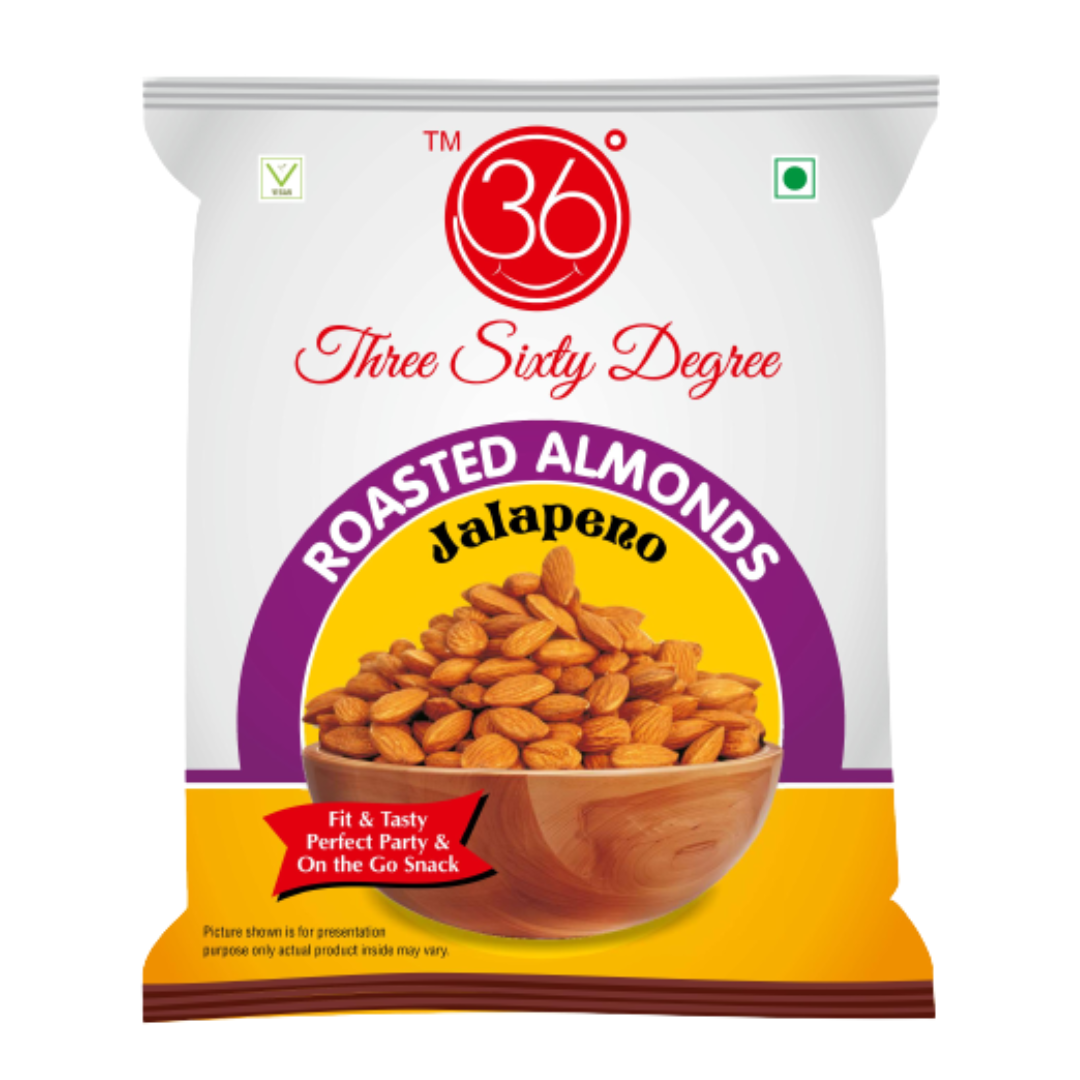 Roasted Jalapeno Almonds Pouch