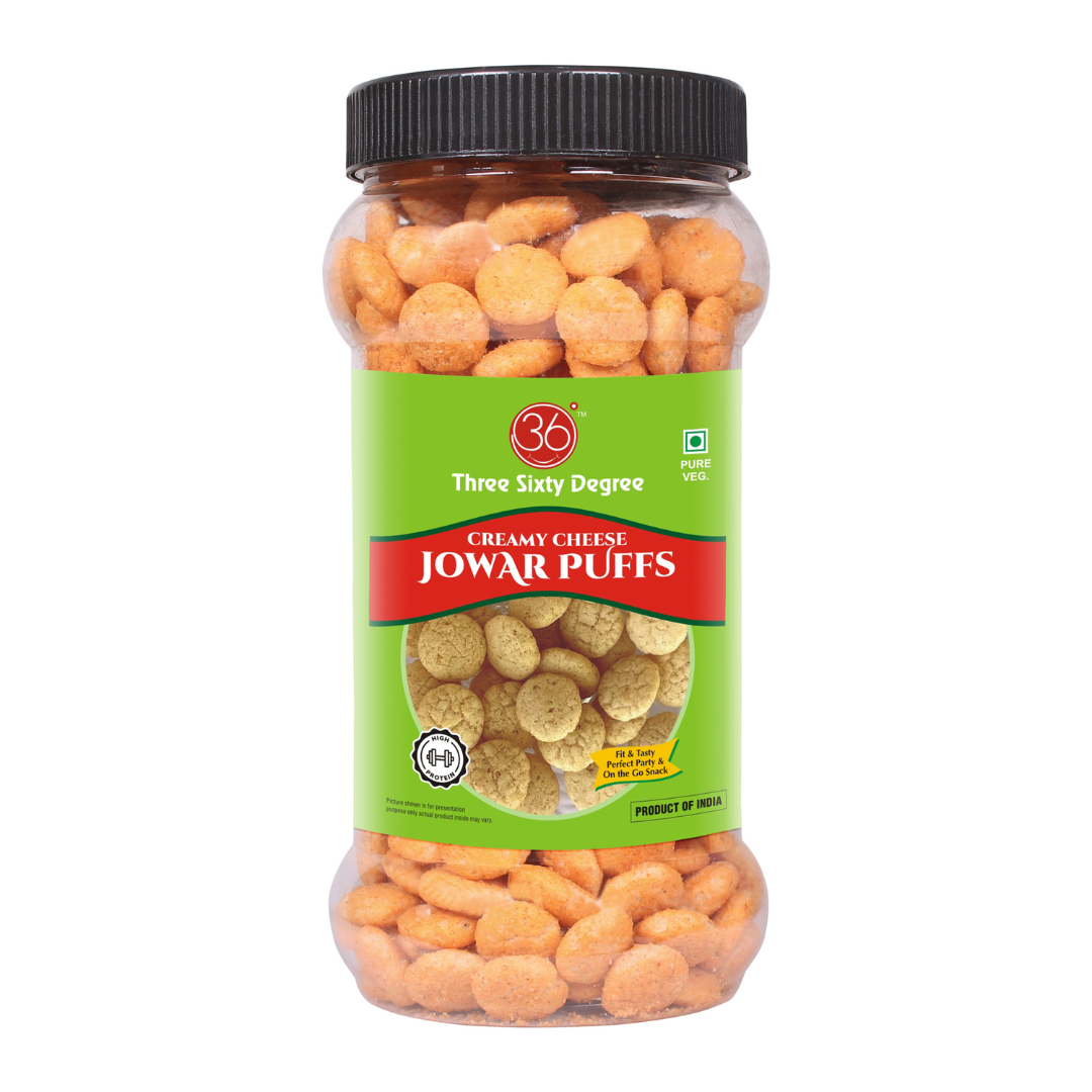 Creamy Cheese Jowar Puff Jar