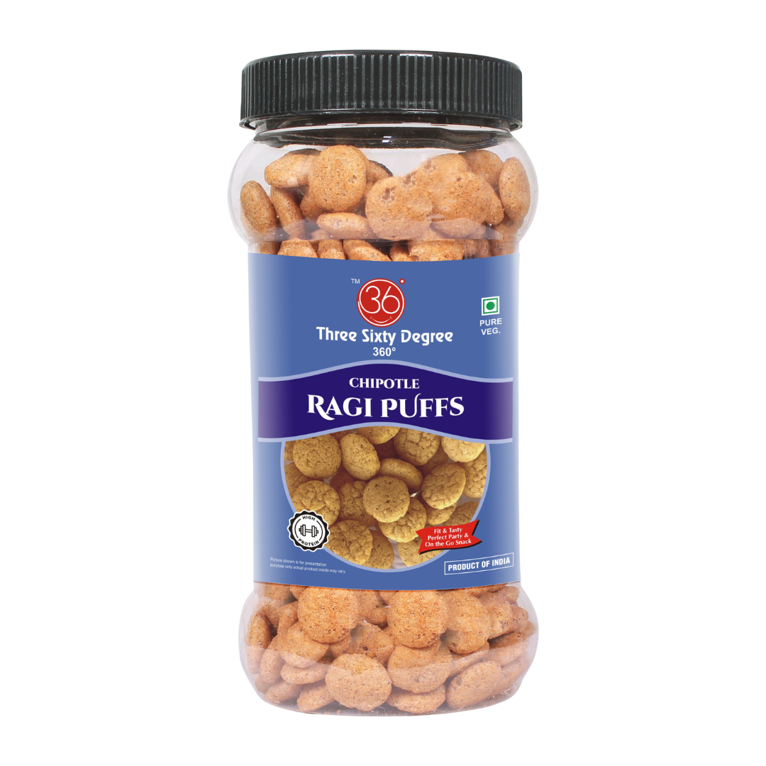 Chipotle Ragi Puff Jar