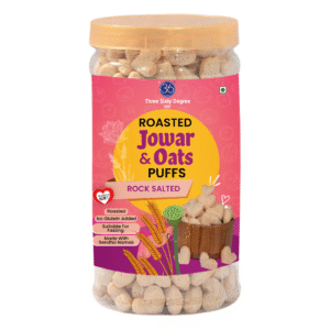 Rock Salted Oats- Jowar Puff Jar