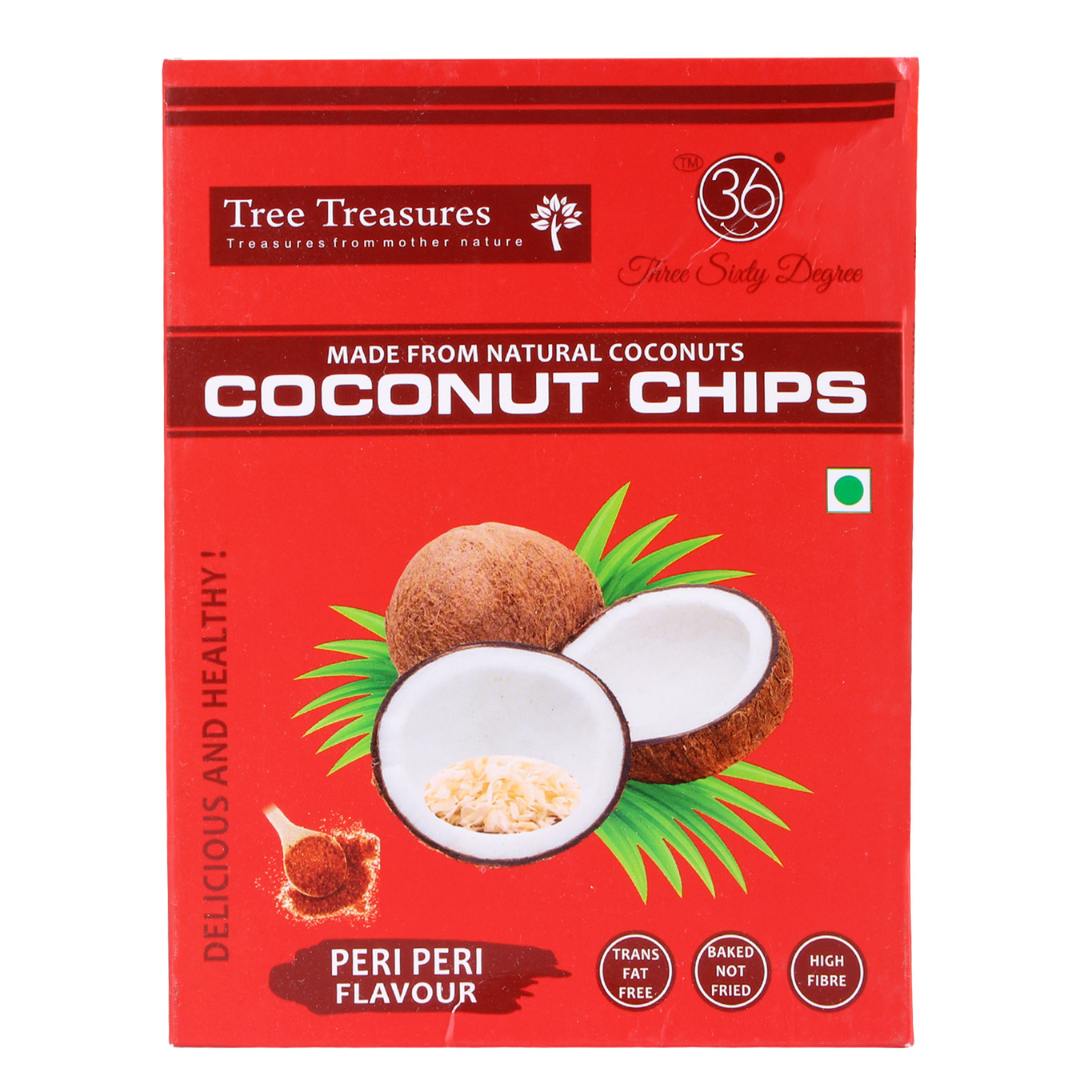 Peri Peri Roasted Coconut Chips