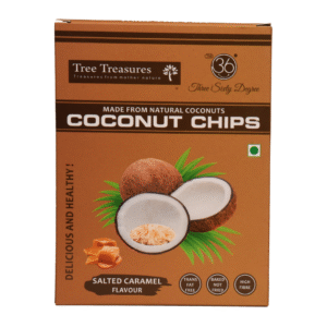 Salted Caramel Roasted Coconut Chips